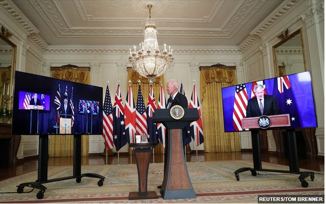 «Μέτωπο» ΗΠΑ- Βρετανίας – Αυστραλίας στον Ειρηνικό κατά της Κίνας