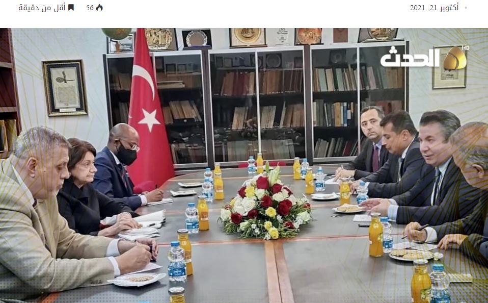 Λιβύη: Μόνο η τουρκική σημαία υπήρχε στη συνάντηση με τον ΟΗΕ στην Τρίπολη!
