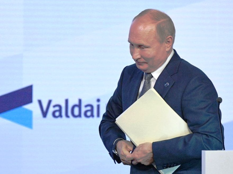 Σύνοδος της Λέσχης Βαλντάι: Ο κόσμος όπως τον βλέπει ο Βλαντίμιρ Πούτιν