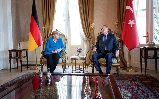 Κοινές δηλώσεις Μέρκελ – Ερντογάν για το “αντίο” της απερχόμενης Γερμανίδας καγκελαρίου