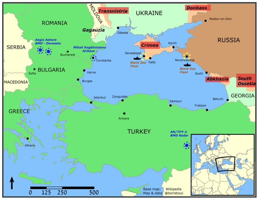 Κ. Γκαβρίλοφ: «’Μικρό πόλεμο’ στον Εύξεινο Πόντο έχουν στόχο οι ΗΠΑ»
