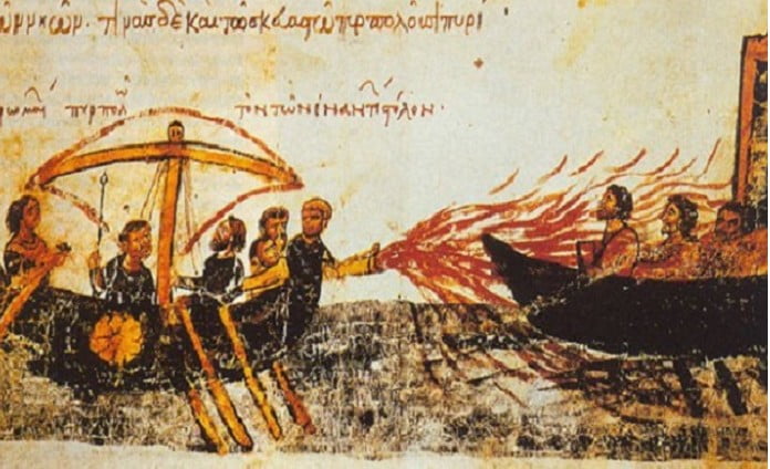 Το Βυζαντινό «υγρό πυρ»