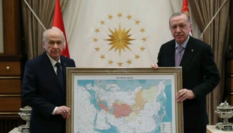 Δώρο στην αρμενική διπλωματία ο χάρτης που έδωσε ο Μπαχτσελί στον Ερντογάν