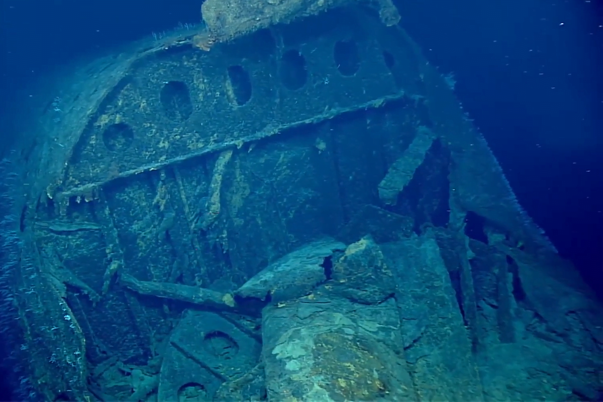 ΒΙΝΤΕΟ: Βρέθηκε ναυαγισμένο δεξαμενόπλοιο που είχε χαθεί τον δεύτερο παγκόσμιο πόλεμο