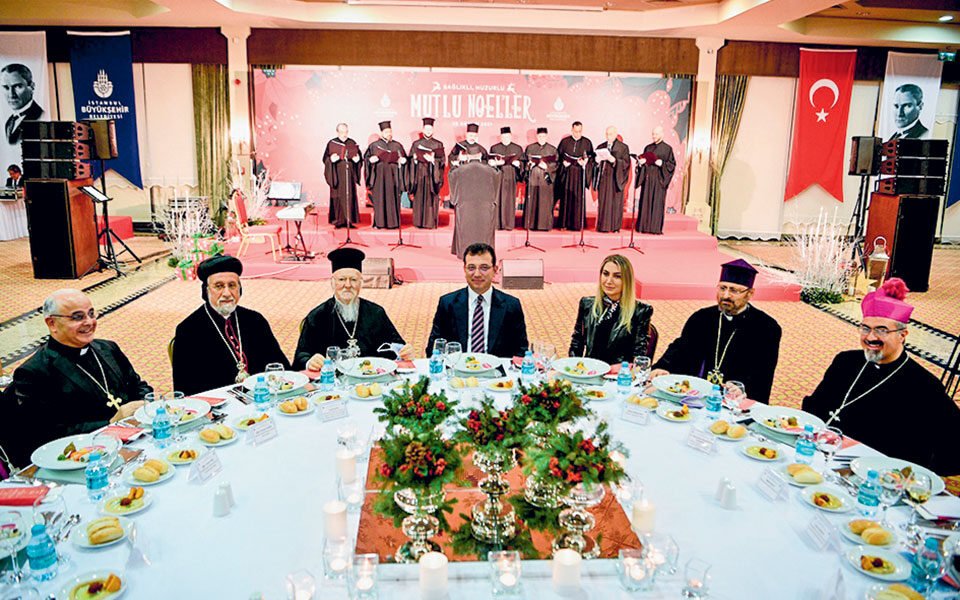 Τουρκία: Δείπνο Ιμάμογλου στους εκπροσώπους των χριστιανών