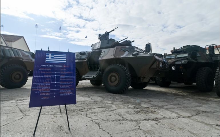 Στρατός: Παραλαβή των πρώτων τεθωρακισμένων οχημάτων Μ1117