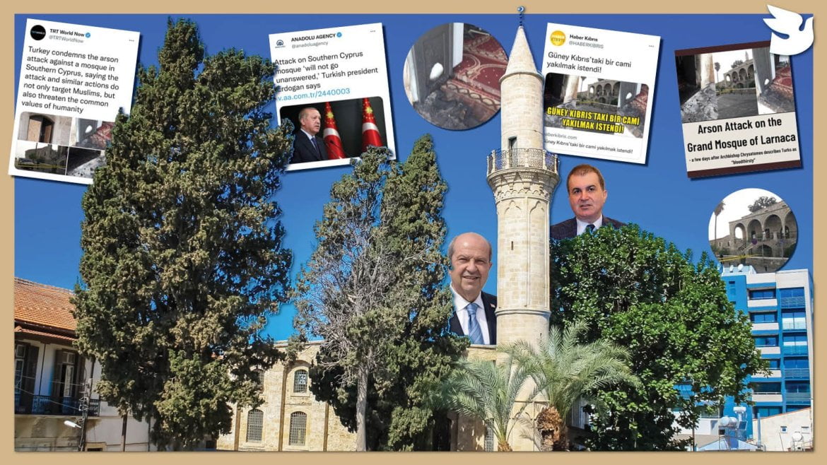 Ο Σύρος αιτητής ασύλου και τα «fake news» για τον «εμπρησμό» του Μπουγιούκ Τζαμί Λάρνακας