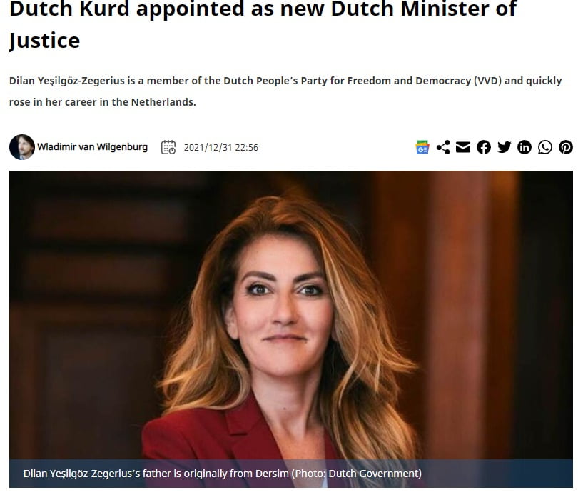Δύο τουρκικής καταγωγής γυναίκες στη νέα κυβέρνηση της Ολλανδίας