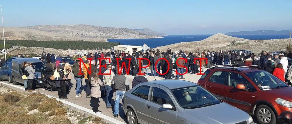 Χίος – Συγκέντρωση: “ΟΧΙ” για το Θόλος – Αντιδράσεις κατοίκων για τη νέα δομή προσφύγων – μεταναστών – Στήνουν σκοπιές