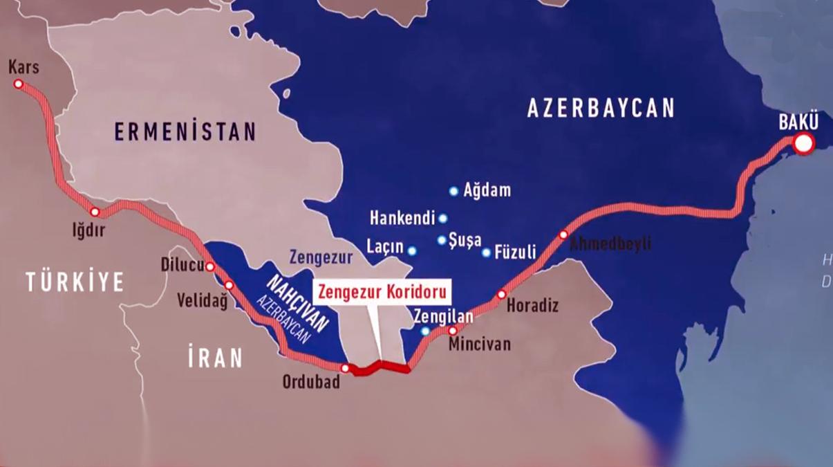 Ο διάδρομος Ζανγκεζούρ και ο “Δρόμος του Μεταξιού” της Τουρκίας