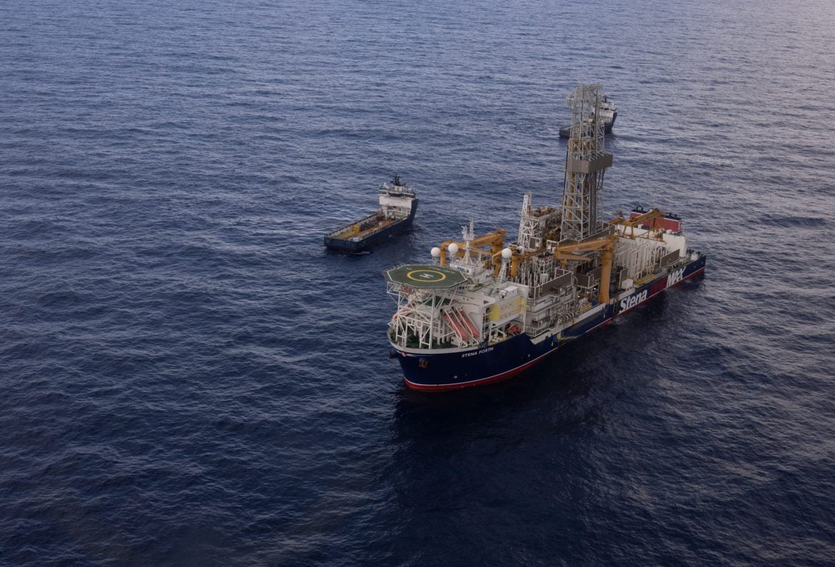 Η Υπουργός Ενέργειας κα Νατάσα Πηλείδου μετέβη στο πλοίο – γεωτρύπανο «Stena Forth»
