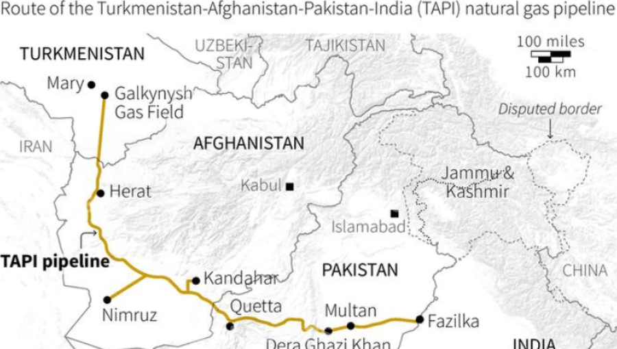 Ξεκινά η κατασκευή του αγωγού φυσικού αερίου Τουρκμενιστάν-Αφγανιστάν-Πακιστάν-Ινδίας;