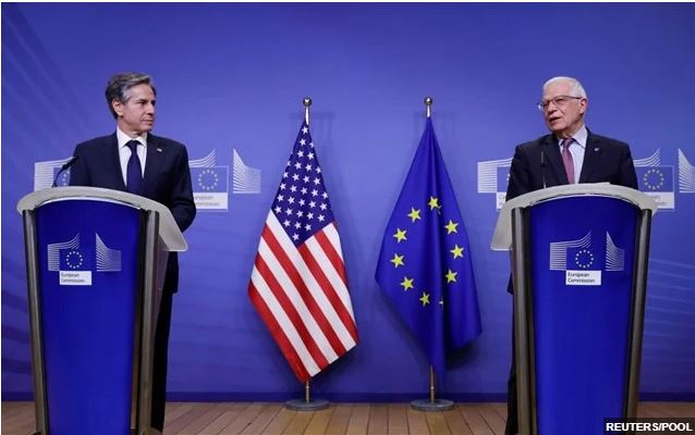 ΕΕ-ΗΠΑ ανοιχτές σε διάλογο με Ρωσία αλλά…, λένε Μπορέλ και Μπλίνκεν