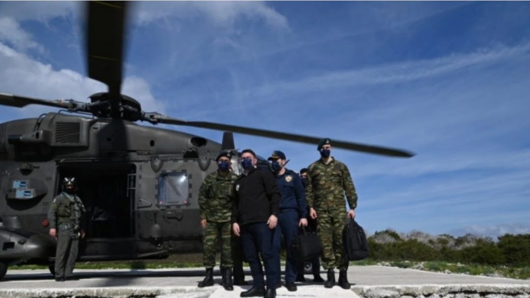 Τουρκική πρόκληση στο ελικόπτερο που μετέφερε τον Νίκο Χαρδαλιά