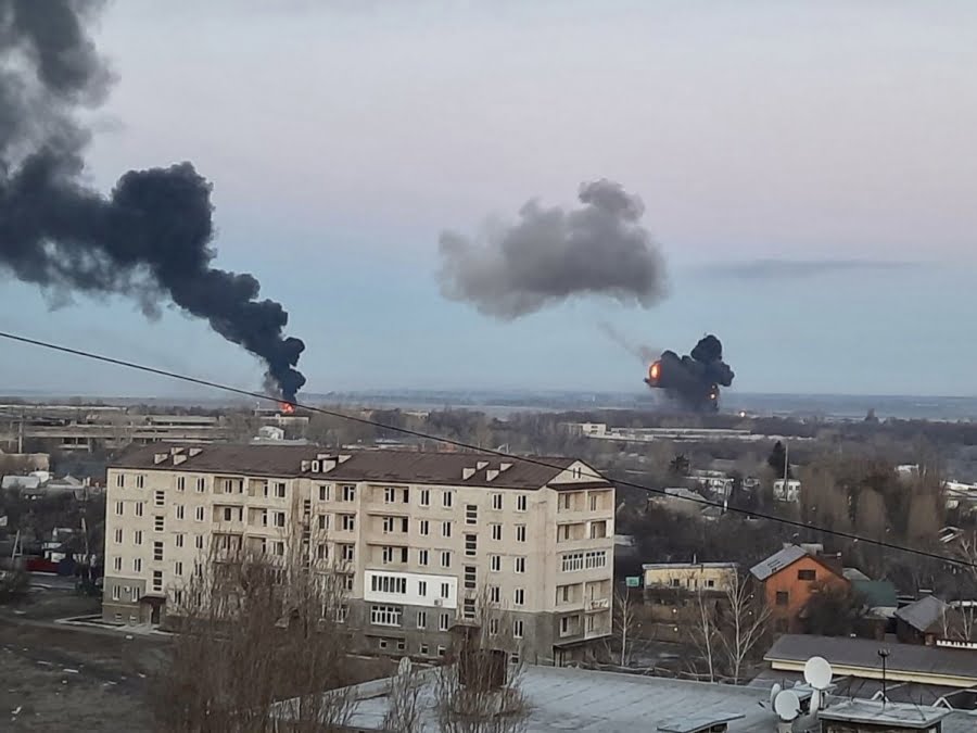 Ξεκίνησε η Ρωσική εισβολή – Ευρείας κλίμακας επίθεση, εκρήξεις σε Κίεβο, Χάρκοβο, Μαριούπολη – Στρατιωτικός νόμος στην Ουκρανία