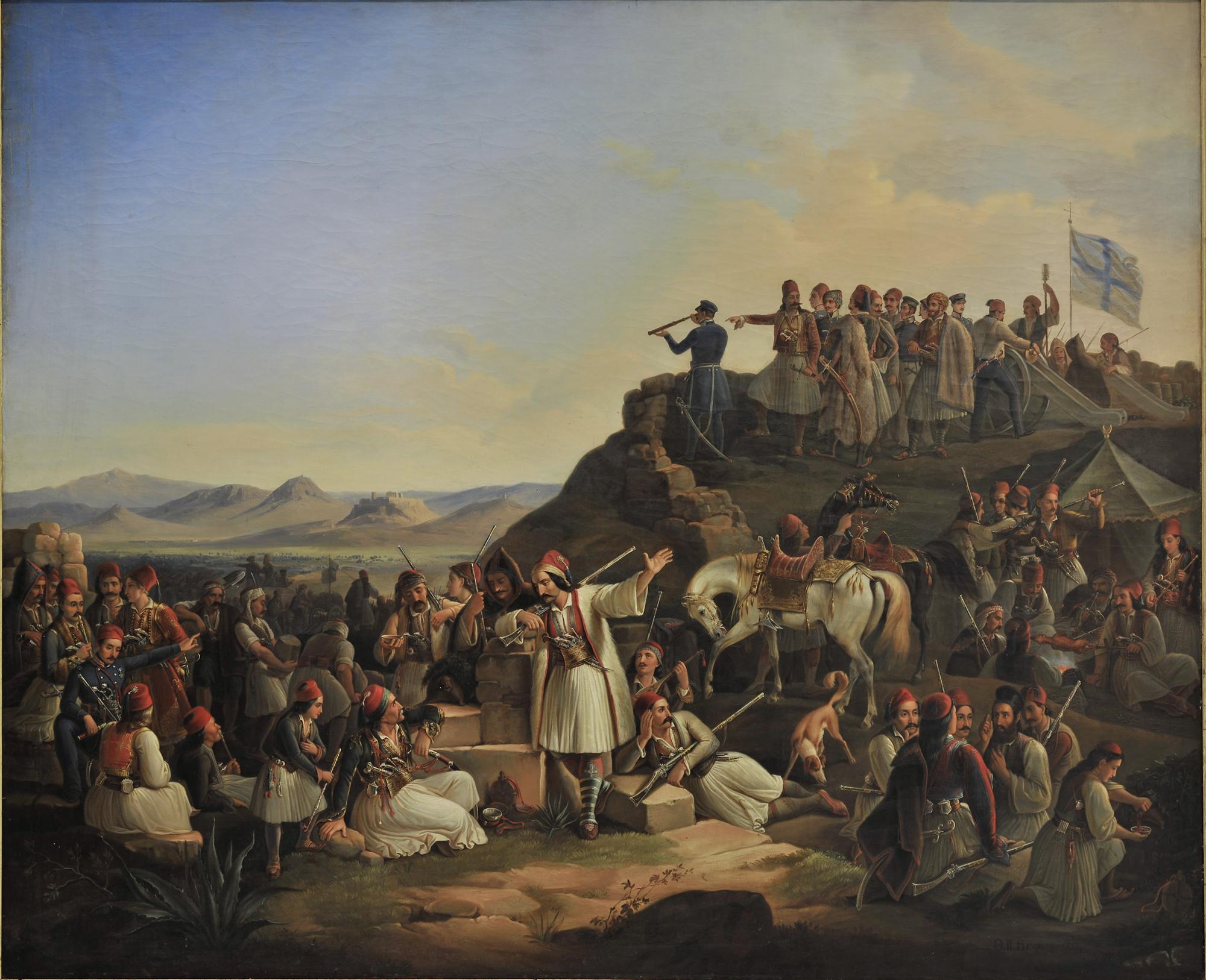 Ο Θεόδωρος Βρυζάκης και το Στρατόπεδο του Καραϊσκάκη στην Καστέλλα