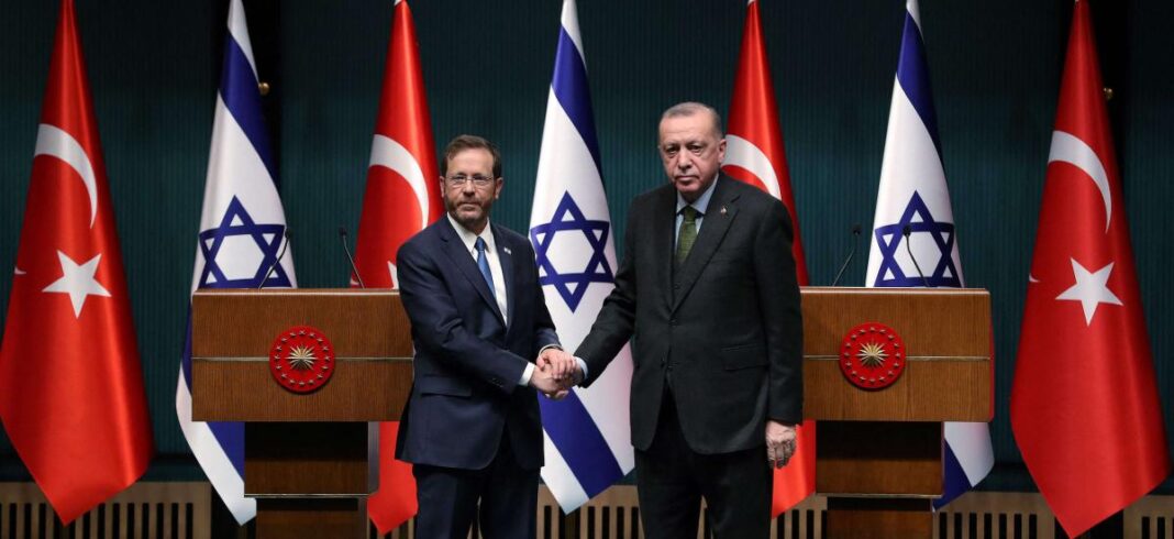 Μήνυμα Ισραήλ σε Τουρκία: ”Δύσκολη μία συμφιλίωση με τον Ερντογάν-Πρέπει να διακόψει κάθε σχέση με την Χαμάς”