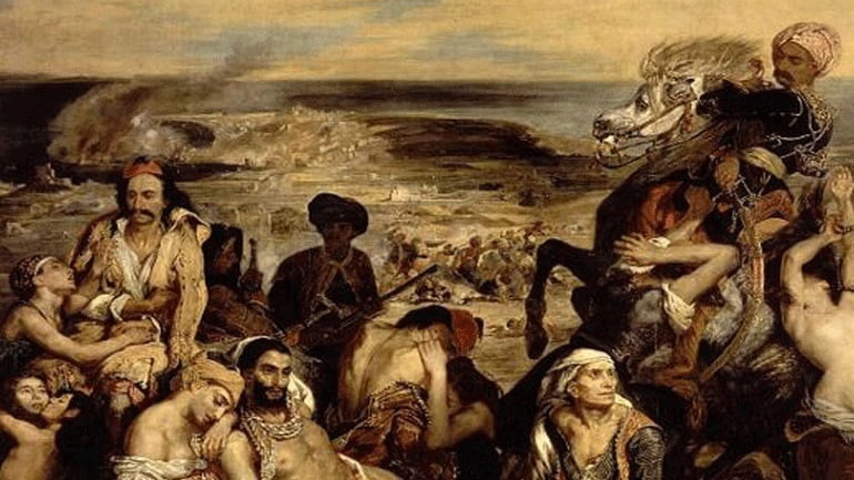 Η καταστροφή της Χίου – Οι θηριωδίες των Οθωμανών και τα σκλαβοπάζαρα