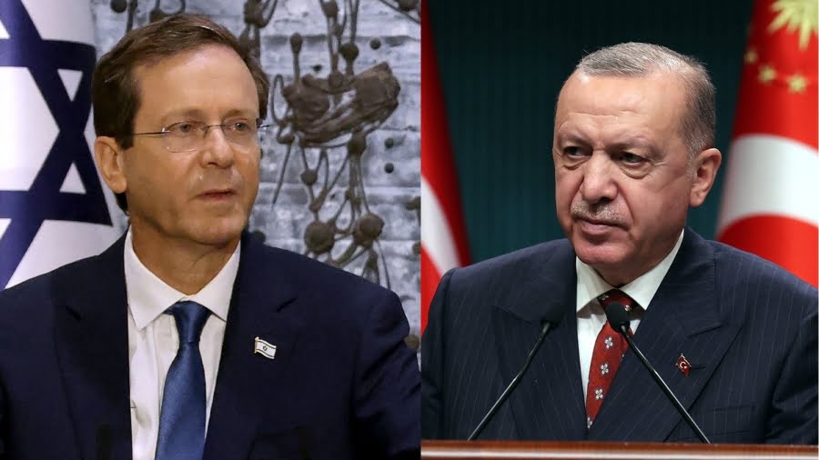 Αναθέρμανση των σχέσεων Τουρκίας με Ισραήλ – Συνάντηση Erdogan με Herzog, έπειτα από μία τεταμένη 10ετία