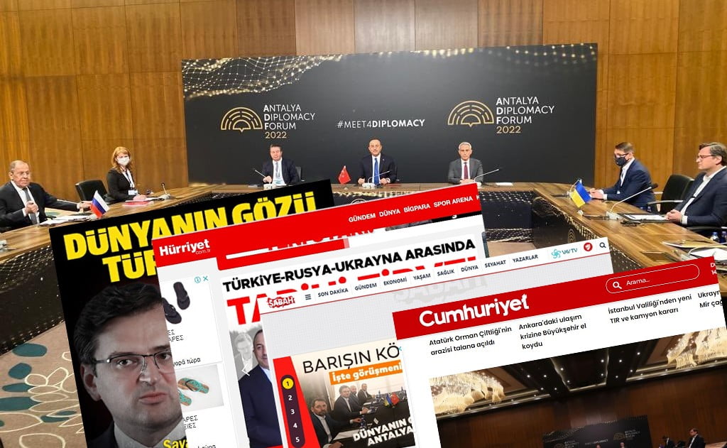 Πανηγυρίζουν τα τουρκικά ΜΜΕ για τη συνάντηση Λαβρόφ-Κουλέμπα! «Γέφυρα ειρήνης η Τουρκία»