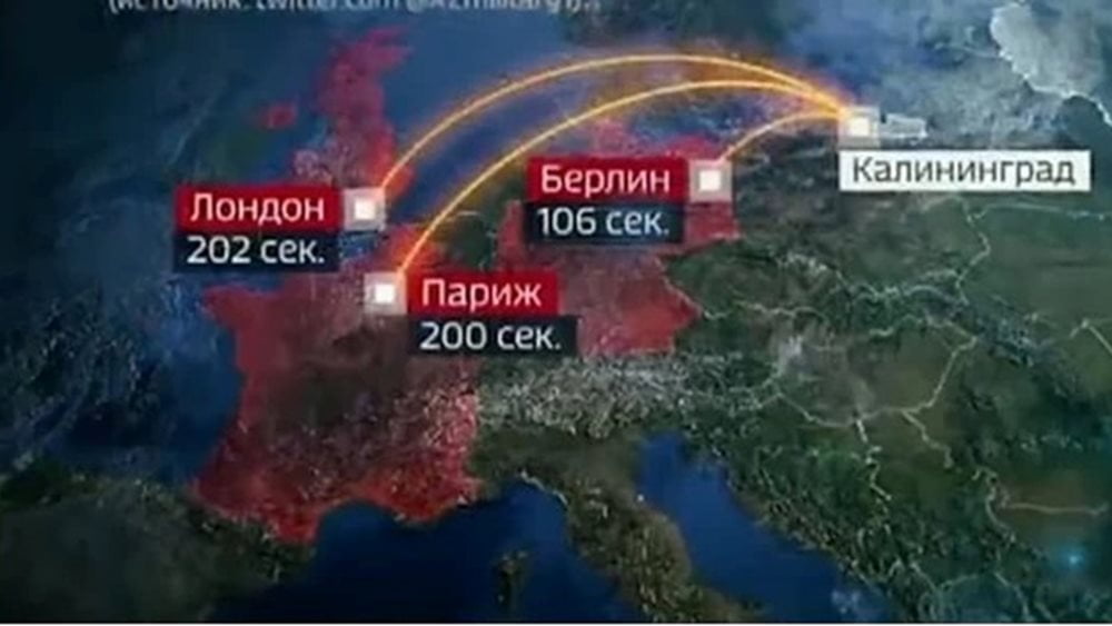 Πυρηνικές απειλές στη ρωσική τηλεόραση: Σε δευτερόλεπτα “εξαφανίζονται” Λονδίνο, Παρίσι, Βερολίνο