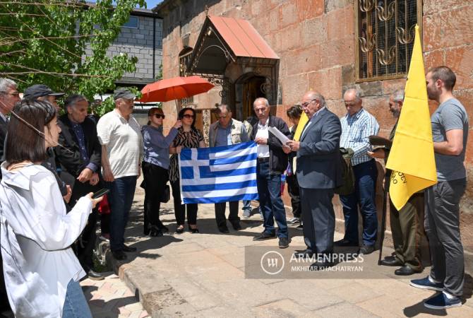 Η ελληνική κοινότητα της Αρμενίας απέτισε φόρο τιμής στη μνήμη των θυμάτων της Γενοκτονίας των Ποντίων