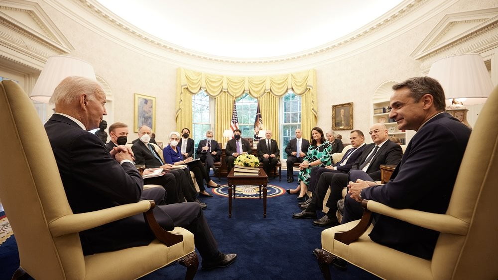 Το παρασκήνιο της συνάντησης Μητσοτάκη-Μπάιντεν στο Λευκό Οίκο – Η ευρεία γκάμα θεμάτων που συζήτησαν οι δύο ηγέτες