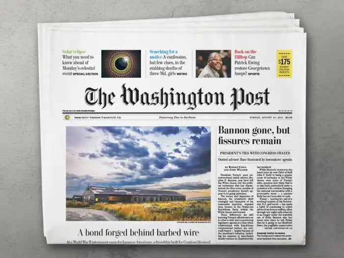 Η Washington Post ανοίγει γραφεία στο Κίεβο