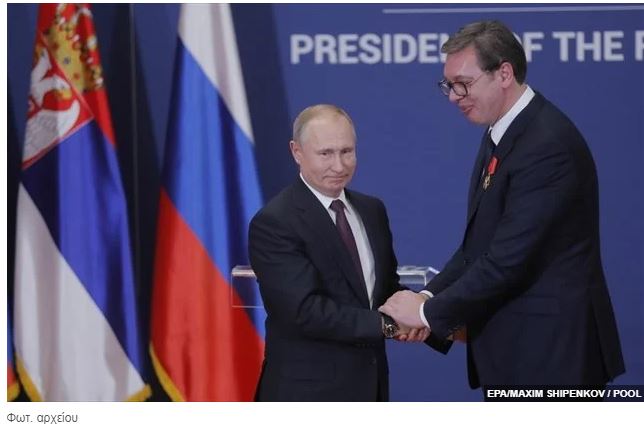 Πούτιν – Βούτσιτς: Συμφώνησαν για τριετές συμβόλαιο παροχής ρωσικού αερίου στη Σερβία