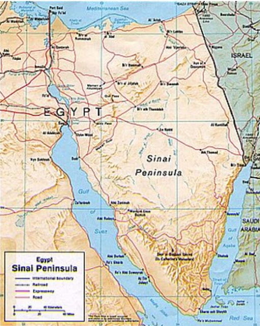 Η έντονη στρατιωτική παρουσία της Αιγύπτου στο Σινά ανησυχεί το Ισραήλ