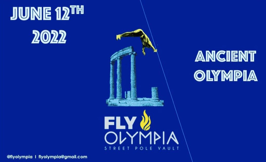 Την Κυριακή 12/6 η Αρχαία Ολυμπία θα γεμίσει πρωταθλητές του επί κοντώ, που θα συναγωνιστούν για την πρωτιά στο διεθνές μίτινγκ Fly Olympia