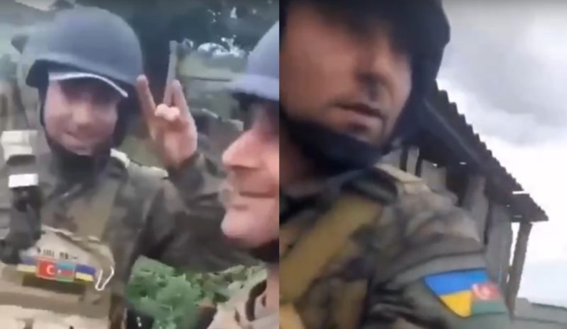 ΒΙΝΤΕΟ Αζέροι «Γκρίζοι Λύκοι» πολεμούν εναντίον της Ρωσίας με τον ουκρανικό στρατό