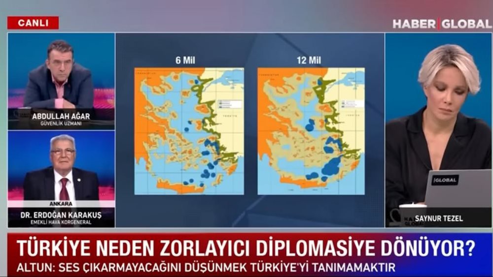 Τούρκος αναλυτής: Να κηρύξουμε τουρκικό εναέριο χώρο πάνω από τη Γαλάζια Πατρίδα – Στην τσέπη μας οι Ρώσοι