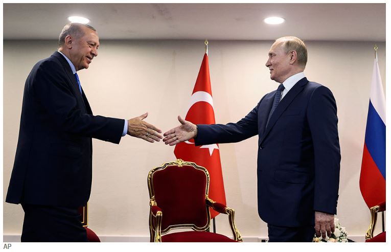 Συνάντηση Ερντογάν – Πούτιν στις 5 Αυγούστου, στο Σότσι του Ευξείνου Πόντου