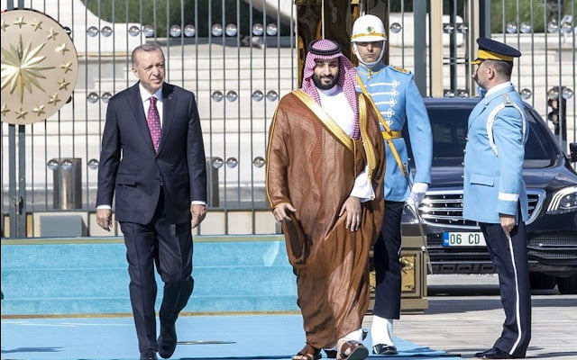 Η Τουρκία περιμένει κατάθεση 20 δις δολαρίων από τη Σαουδική Αραβία