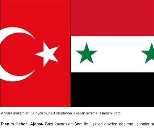«Η Άγκυρα έδωσε εντολή στη συριακή αντιπολίτευση να εγκαταλείψει την Τουρκία»