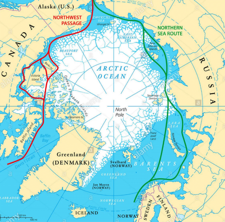 Η νέα γεωπολιτική σκακιέρα: Η διεθνής κατανομή του ελέγχου της αρκτικής ζώνης