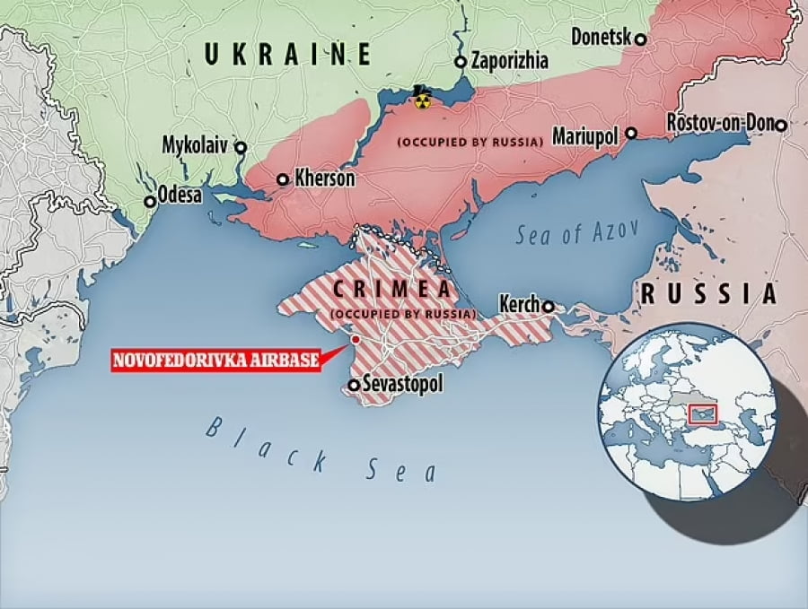 Νέα έκρηξη σε ρωσική βάση στην Κριμαία με πυρομαχικά