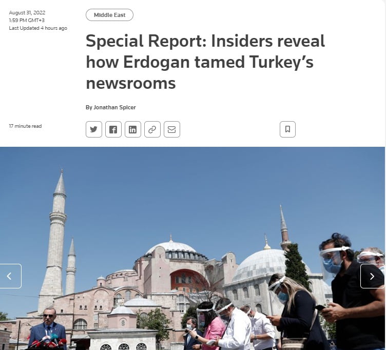 Φ. Αλτούν: Ο άνθρωπος που ελέγχει τα τουρκικά ΜΜΕ στο όνομα του Ερντογάν και οι αποκαλύψεις του Reuters