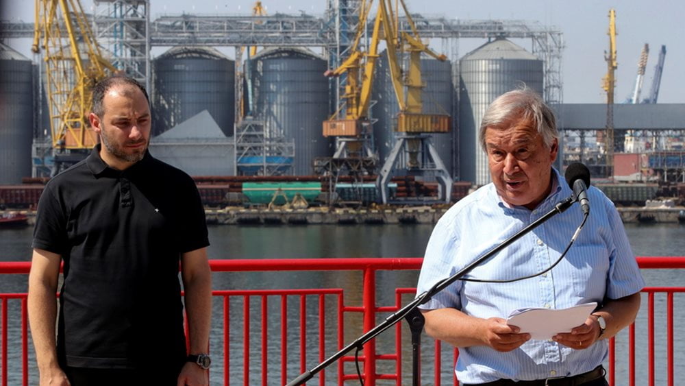 Γκουτέρες: Η Ρωσία να μην αποσυνδέσει τον πυρηνικό σταθμό της Ζαπορίζια από το ουκρανικό δίκτυο