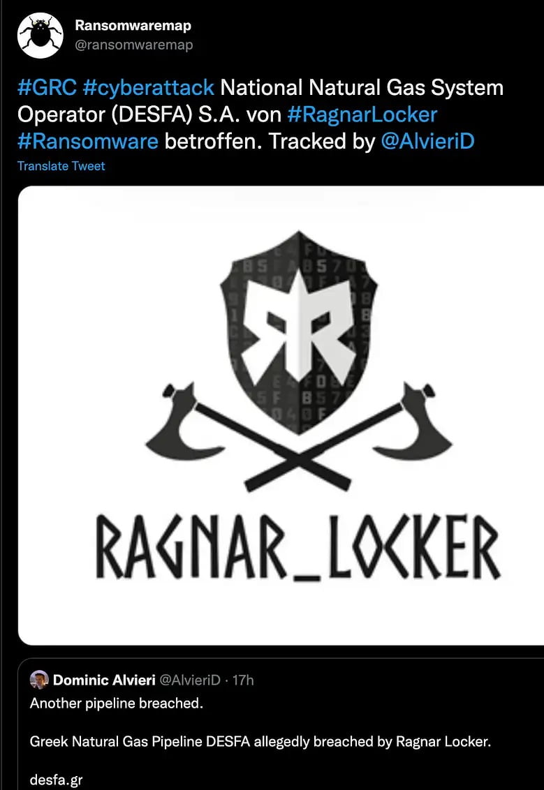 Κυβερνοεπίθεση ΔΕΣΦΑ: Ransomware επίθεση ή υποκλοπή δεδομένων;