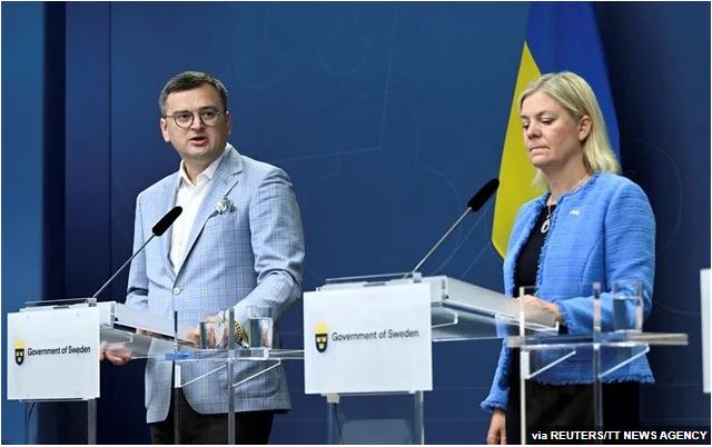Ουκρανία: Συνεχή στήριξη υπόσχεται η Σουηδή πρωθυπουργός Άντερσον