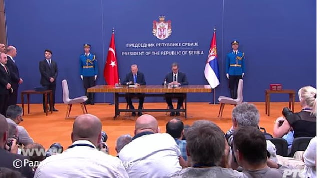 Πρόεδρος Σερβίας στην επίσκεψη Ερντογάν: Ζούμε τη χρυσή εποχή των Σερβο-Τουρκικών Σχέσεων- Τι ζήτησε