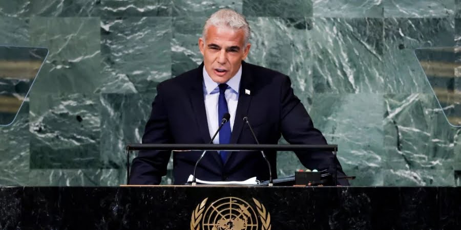 Λαπίντ, πρωθυπουργός Ισραήλ: Ναι σε παλαιστινιακό κράτος, αρκεί να είναι ειρηνικό