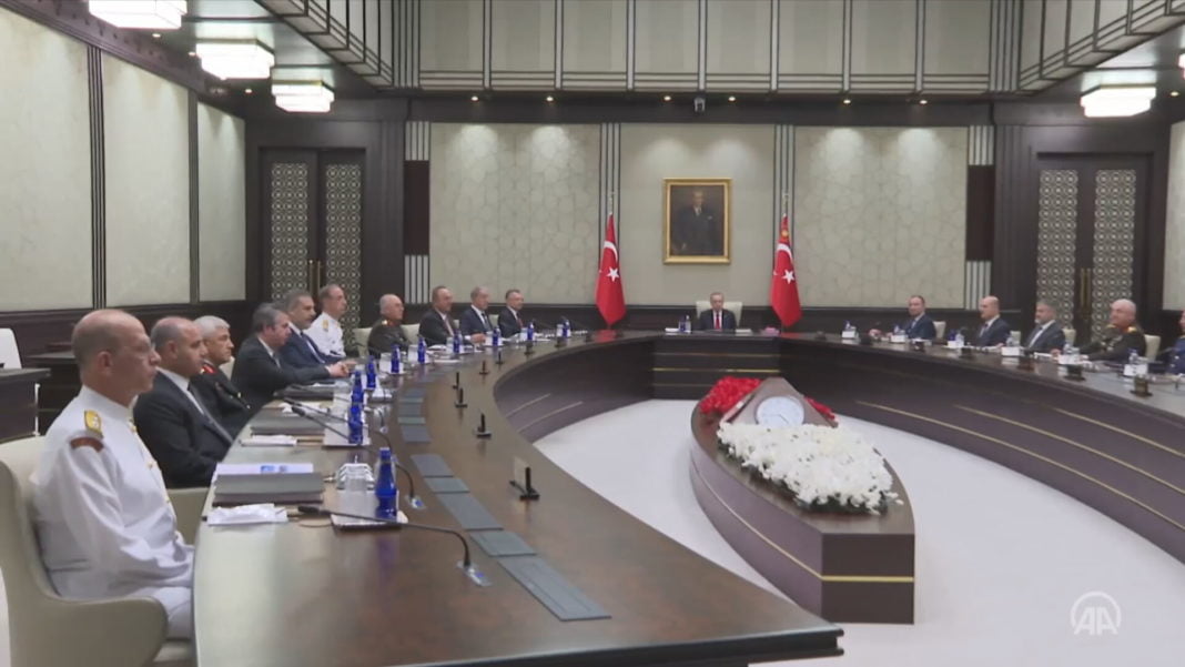 Επισημοποίηση του αναθεωρητισμού μέσα από την συνεδρίαση του Εθνικού Συμβουλίου της Τουρκίας
