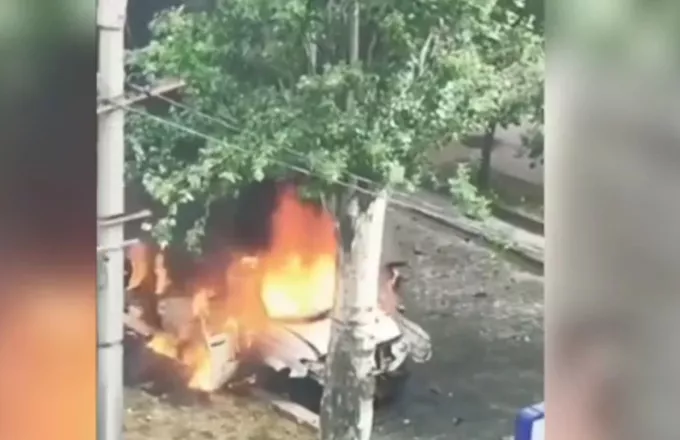 Ουκρανία: Ρώσος διοικητής ακρωτηριάστηκε σε έκρηξη παγιδευμένου αυτοκινήτου- Δείτε βίντεο