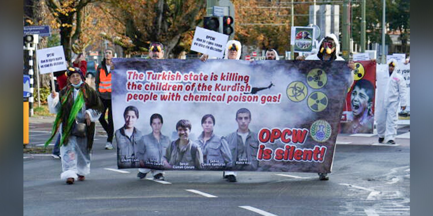 Οι Κούρδοι διαδηλώνουν στη Χάγη:  « OPCW Κάνε τη δουλειά σου!»