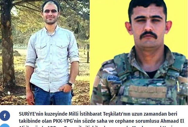 Πράκτορες της Τουρκίας δολοφόνησαν στη Συρία αξιωματούχους Κούρδους του YPG