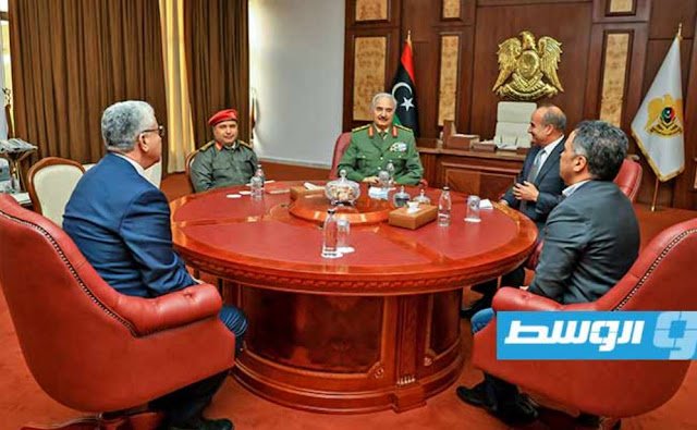 Συνάντηση Μπασάγκα με Χαλίφα Χαφτάρ – συζήτησαν για την στρατιωτική και ένοπλη παρουσία στη Λιβύη