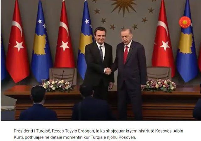 Ερντογάν στη συνάντηση με Αλμπίν Κούρτι: «Αναγνωρίσαμε αμέσως την ανεξαρτησία του Κοσόβου»